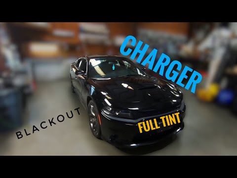 Tinting a Dodge Charger