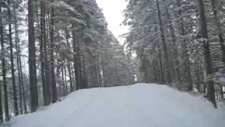 preview picture of video 'Vorna road in Lieksa, Finland'