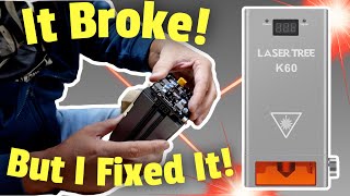 Laser Tree K60 FAILURE! But the Fix Was Easier Than I Expected!