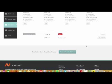 changing nameservers to Bluehost