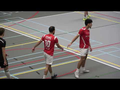 vv Advendo'57 - vv DOVO Poulewedstrijd 26e Jan Rebergen zaalvoetbaltoernooi 2022 Veenendaal.