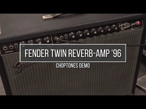1996 Fender Twin Reverb Amp | Playthrough Demo