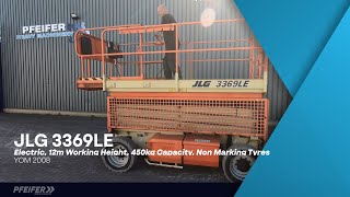 Nacelle ciseaux JLG 3369LE Electric, 12m Working Height, 450kg Capacit à vendre - Image 4 | Machineryline CG Nacelle ciseaux JLG 3369LE Electric, 12m Working Height, 450kg Capacit | Image 4 - Machineryline
