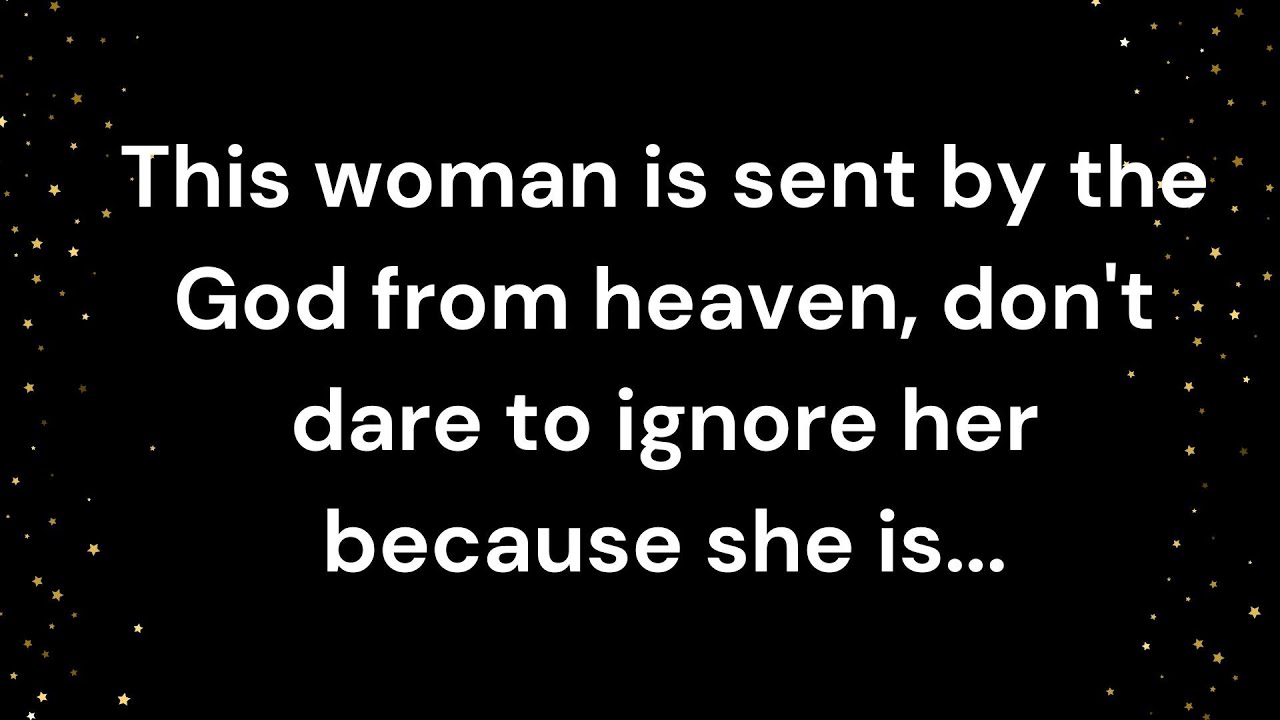 This woman is sent by the God from heaven, don't dare to ignore her because she is... God | Angels |
