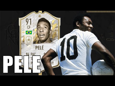 FIFA 22 BABY ICON PELE PLAYER REVIEW | INSANE 91 PELE REVIEW