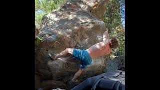 Video thumbnail of Ninja Pony Ride, V5. Guanella Pass