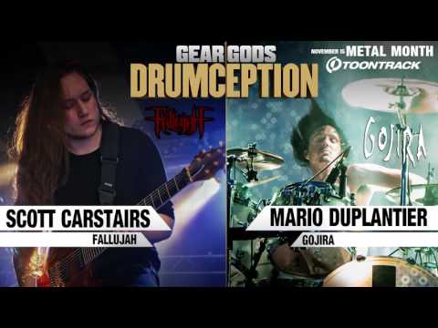 FALLUJAH's Scott Carstairs x Mario Duplantier of GOJIRA - DRUMCEPTION | GEAR GODS