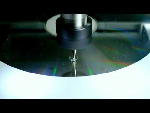 Milling a lab on a chip - qBot MINImill