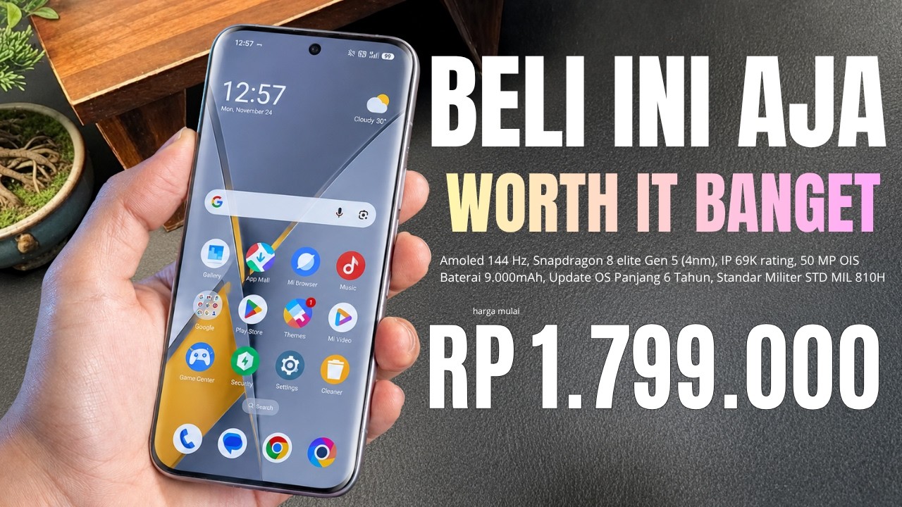 MENDING INI AJA‼️RAM 12/512 GB, 9.000MAH | HP TERBAIK PALING WORTH IT AGUSTUS 2026