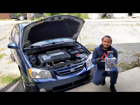 Kia Spectra Ex 2004-2009 Spark Plug Replacement! 2005 kia spectra ex Sedan 4-Door 2.0L