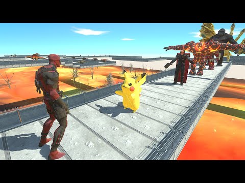 New Unit | DEATHPOOL DEAD FOREST DEATH RUN - Animal Revolt Battle Simulator