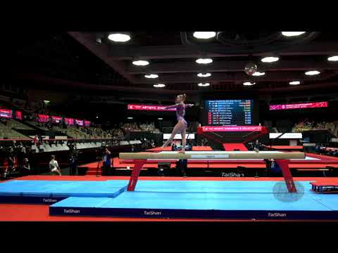OSIPOVA Valeriia (UKR) - 2021 Artistic Worlds, Kitakyushu (JPN) - Qualifications Balance Beam