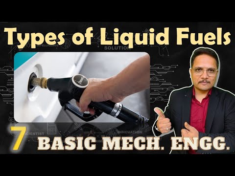 Types of Liquid Fuels in Basic Mechanical Engineering TypesOfLiquidFuels EngineeringFunda