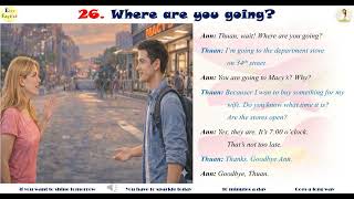26.1 Where are you going?