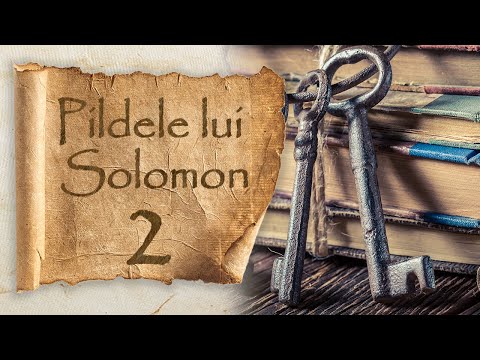 Pildele Lui Solomon (Capitolul 2) | Biblia | Vechiul Testament | Carti Audio |  #bibliaaudio #pilde