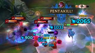 20 Minutes BEST PENTA LoL MONTAGE #617
