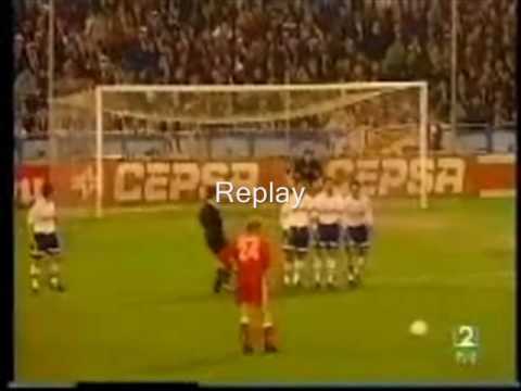 Robert Prosinecki FC Sevilla Freekick