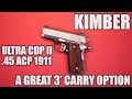 KIMBER ULTRA CDP II  .45 ACP 1911...A GREAT 3