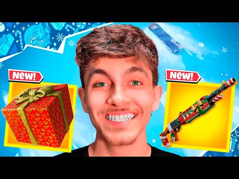 SÓ POSSO USAR ITENS DE NATAL NO FORTNITE!