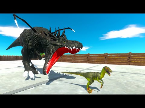 RACE SURVIVAL HUNTED by DARK T-REX - Animal Revolt Battle Simulator ARBS