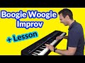 Boogie Woogie Piano Improv Lesson By Jonny May