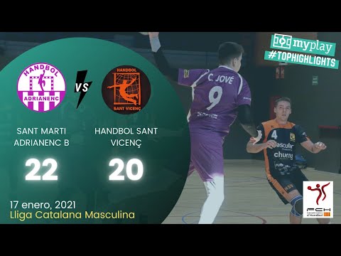 Highlights #LligaCatalana | Sant Marti Adrianenc B - Handbol Sant Vicenç (17-01-21)