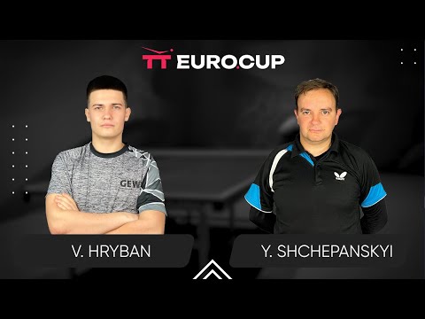 13:15 Vadym Hryban - Yurii Shchepanskyi 16.01.2024 TT Euro.Cup Ukraine Star. TABLE 3