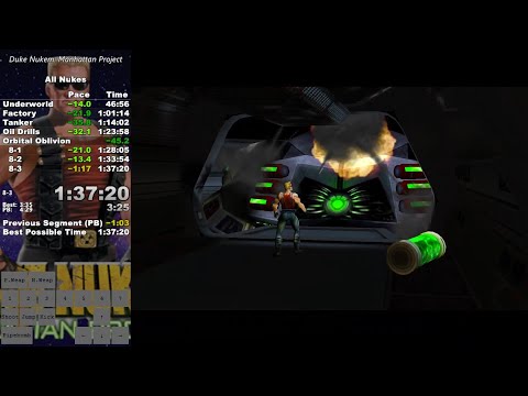 Duke Nukem: Manhattan Project Speedrun - All Nukes - 1:37:20 [WR]