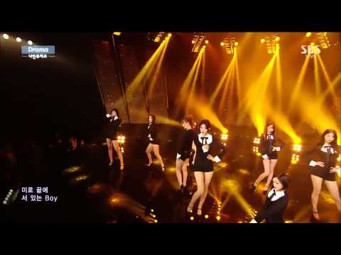 K POP　 Nine Muses   Drama LIVE 20150208 HD
