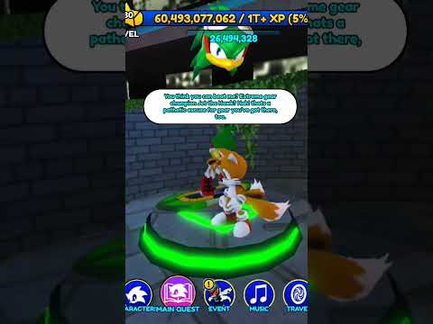 All different interactions with Jet the hawk in Sonic Speed Simulator