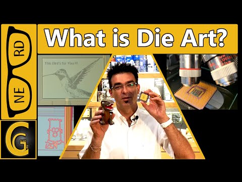 The Secret World of Chip Art - CPU under the Microscope - Birds, Godzilla & CO