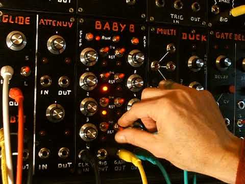 MODULAR SYNTH DIY - BABY 8 SEQUENCER DEMO