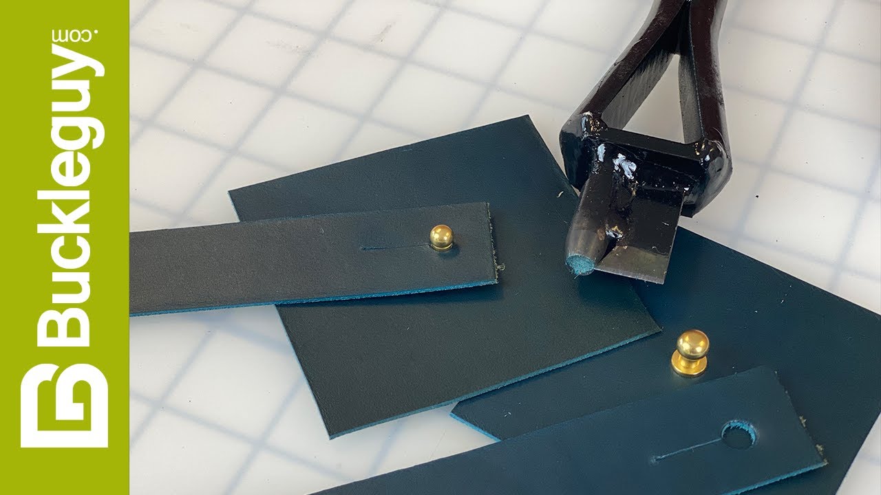 How To Use a Pippin Punch for Leatherworking
