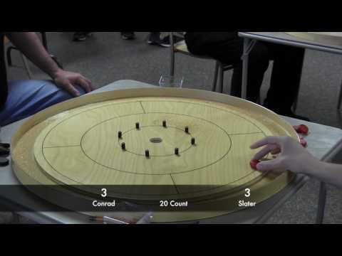 Crokinole 2017 Ontario Semifinal - Conrad v Slater