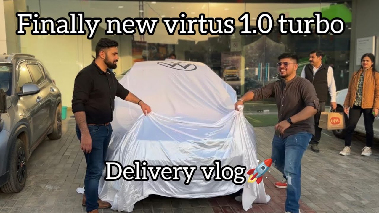 TAKING DELIVERY OF MY NEW VIRTUS 1.0 TURBO -2023🚀❤️
