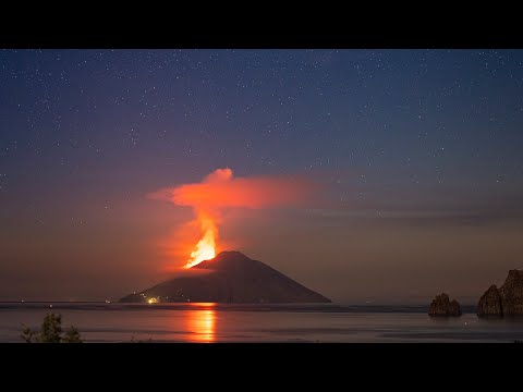 Massive Eruptions of Stromboli, June 2021