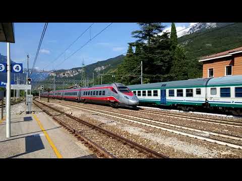EUROSTAR ETR.600 FRECCIARGENTO IN TRANSITO A PERI. (VR) 17 - 8 - 2017
