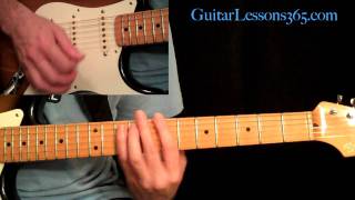 Still Got The Blues Guitar Lesson Pt.2 - Gary Moore - Verse, Chorus &amp; Bridge