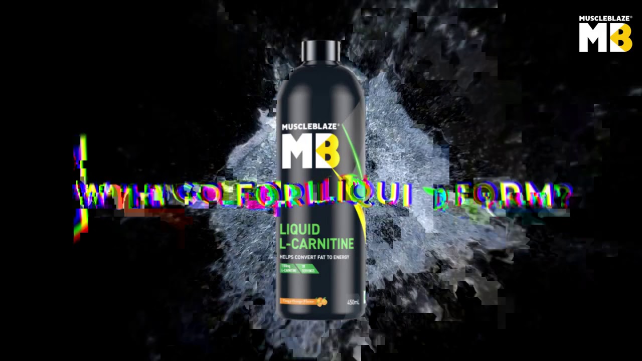 MuscleBlaze Liquid L-Carnitine, 450mL  Somani Wellness