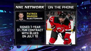 NHL Tonight:  Patrick Maroon:  Maroon on returning home to play in St.Louis  Jul 17,  2018