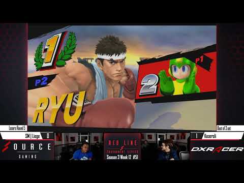 Red Line Smash 51 - SM | Liege (Mega Man) Vs. Kazeroli (Ryu)