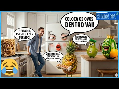 ISSO FUGIU DO CONTROLE🍉😂 OBJETOS E FRUTAS FALANTES 🍉😂 – PARTE 2