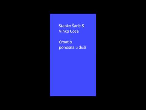 Vinko Coce I Stanko Saric - Croatio Ponosna U Dusi (Festival Pjesme I Grasevine Kutjevo 2013)