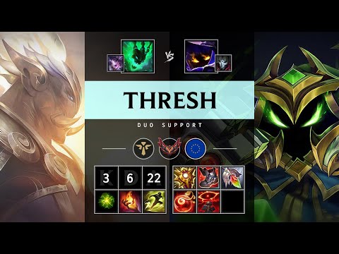 Thresh Support vs Veigar - EUW Grandmaster Patch 25.13