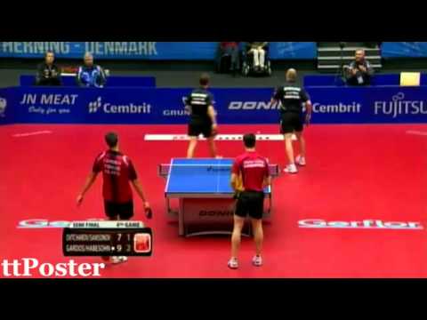 European Championships 2012: Dimitrij Ovtcharov/Vladimir Samsonov-Daniel Habesohn/Robert Gardos