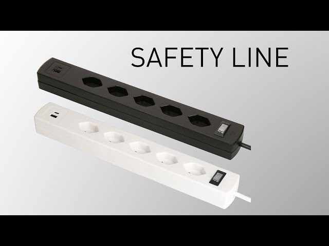 Safety Line  Steckdosenleiste von MAX HAURI AG