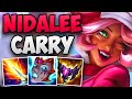 CHALLENGER JUNGLER SOLO CARRIES WITH NIDALEE! | CHALLENGER NIDALEE JUNGLE GAMEPLAY | Patch 14.11 S14