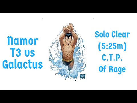 Marvel Future Fight: Namor vs Galactus Solo Clear (5:25)