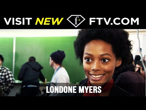 Model Talks Fall/Winter 2017 - Londone Myers | FashionTV