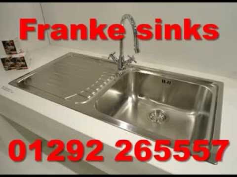 Franke Sinks and Franke Kitchen Taps - Call 01292 265557